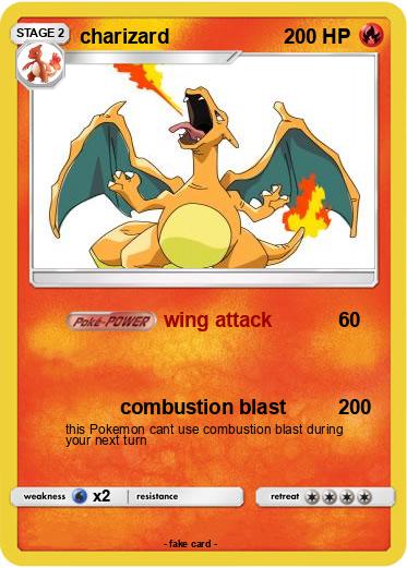 Pokemon charizard