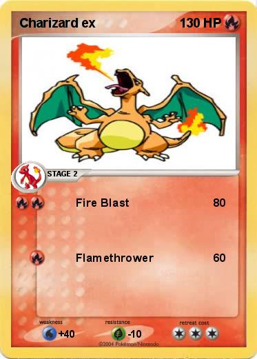 Pokemon Charizard ex