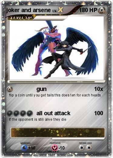 Pokemon joker and arsene