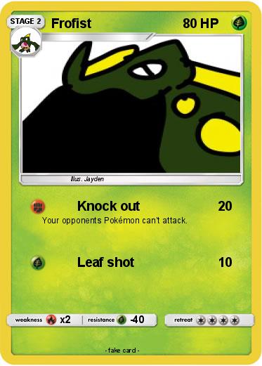 Pokemon Frofist