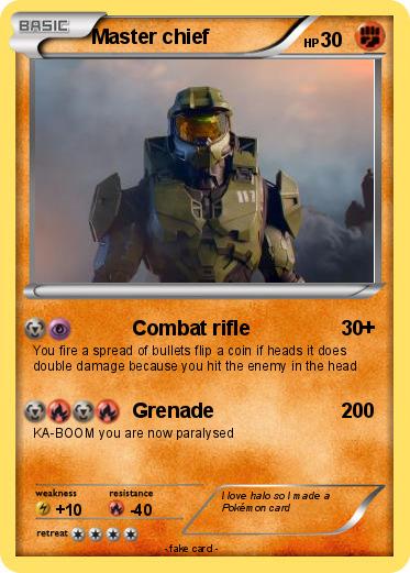 Pokemon Master chief
