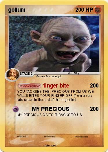 Pokemon gollum