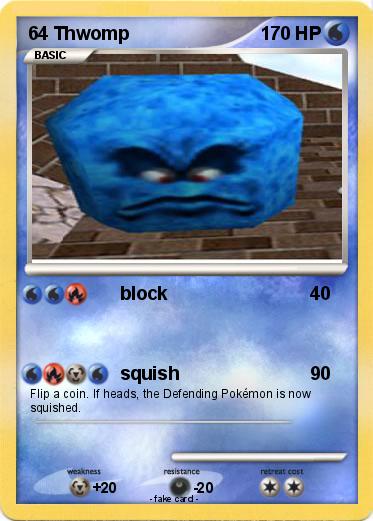 Pokemon 64 Thwomp