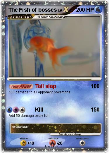 Pokemon The Fish of bosses