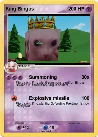 Pokemon King Bingus