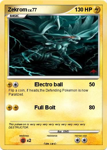 Pokemon Zekrom