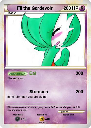 Pokemon Fll the Gardevoir