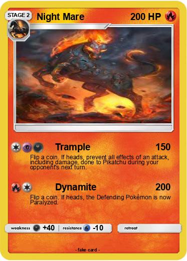 Pokemon Night Mare