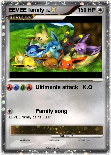 Pokemon EEVEE family