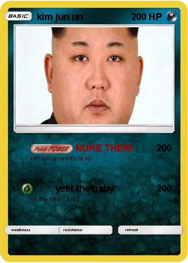 Pokemon kim jun un