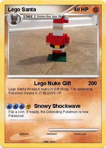Pokemon Lego Santa