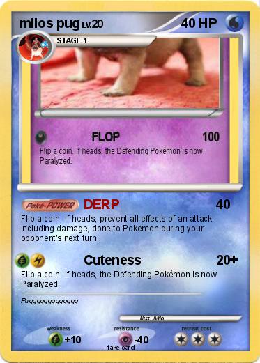 Pokemon milos pug