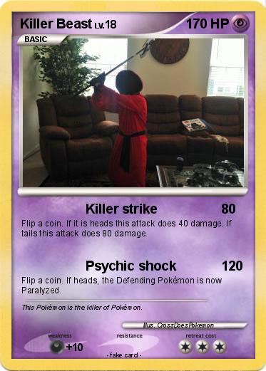 Pokemon Killer Beast