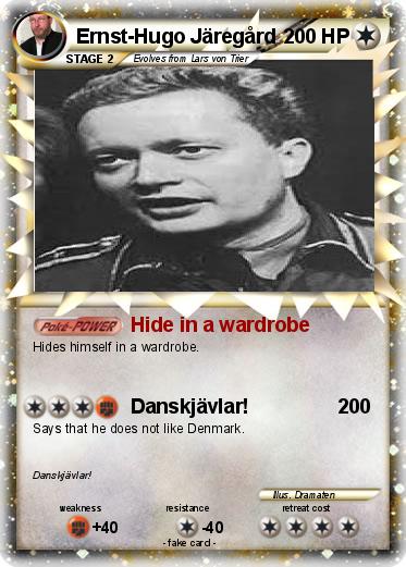 Pokemon Ernst-Hugo Järegård