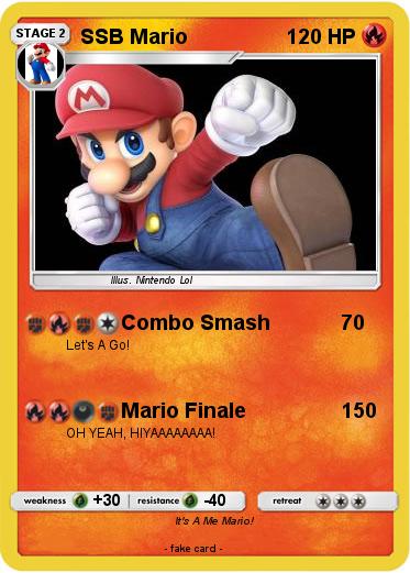 Pokemon SSB Mario