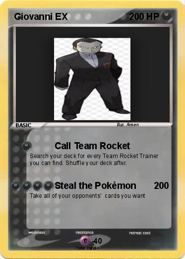 Pokemon Giovanni EX