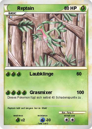 Pokemon Reptain