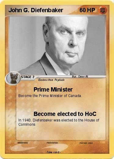 Pokemon John G. Diefenbaker