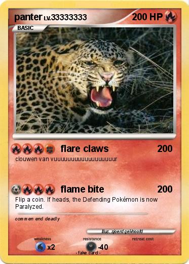 Pokemon panter