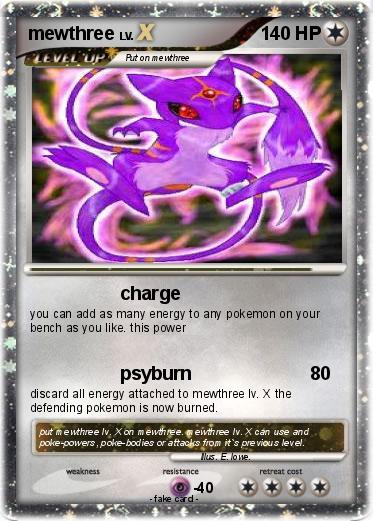 Pokemon mewthree