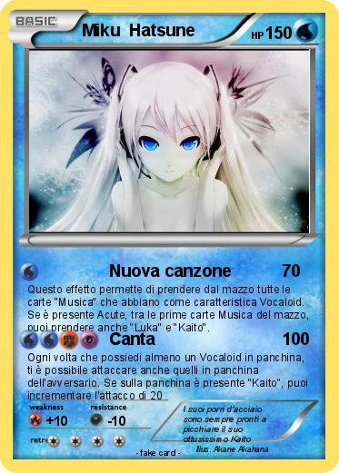 Pokemon Miku  Hatsune