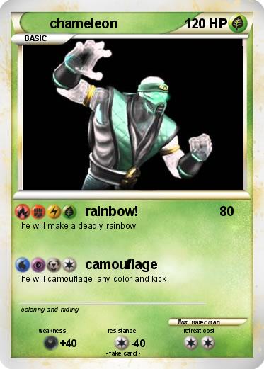 Pokemon chameleon