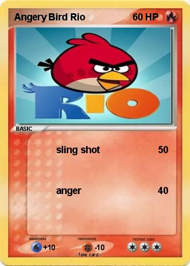 Pokemon Angery Bird Rio