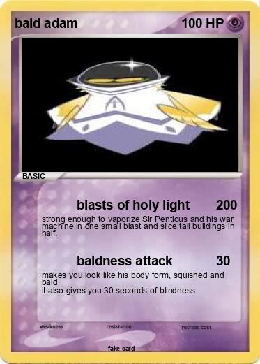 Pokemon bald adam