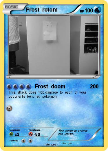 Pokemon Frost  rotom