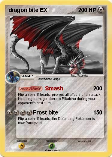 Pokemon dragon bite EX
