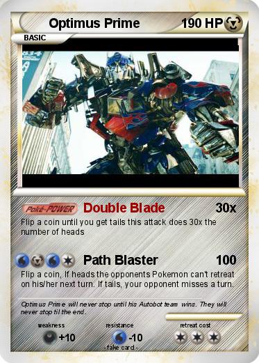 Pokemon Optimus Prime