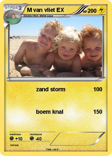 Pokemon M van vliet EX