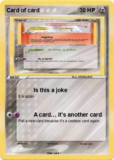 Pokemon Card of card