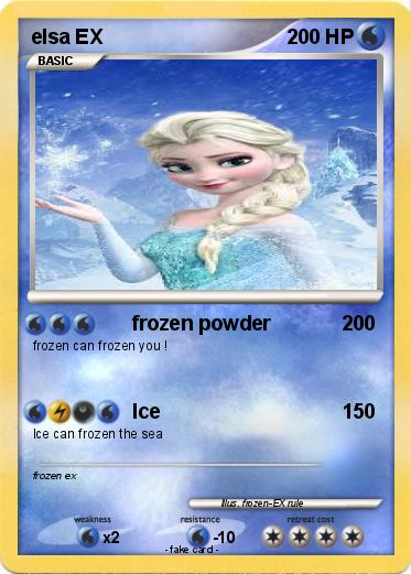 Pokemon elsa EX