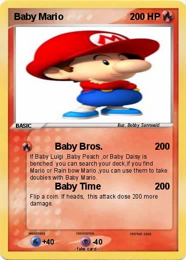 Pokemon Baby Mario