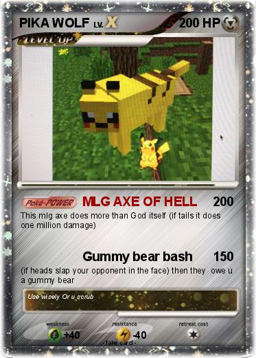 Pokemon PIKA WOLF
