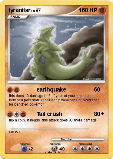 Pokemon tyranitar