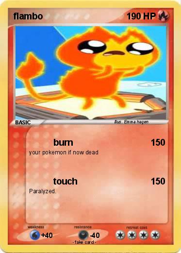 Pokemon flambo