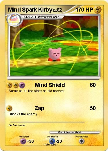 Pokemon Mind Spark Kirby