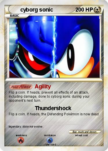 Pokemon cyborg sonic