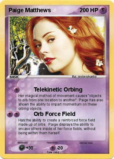 Pokemon Paige Matthews