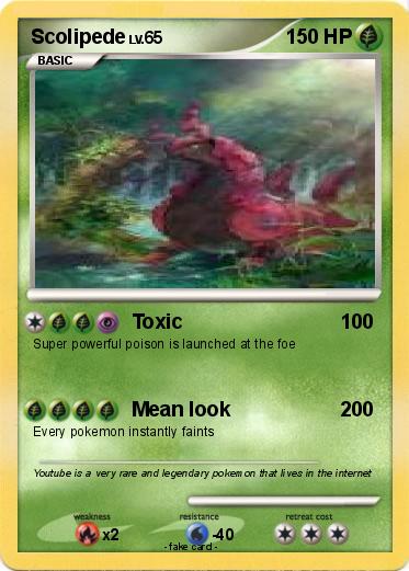 Pokemon Scolipede