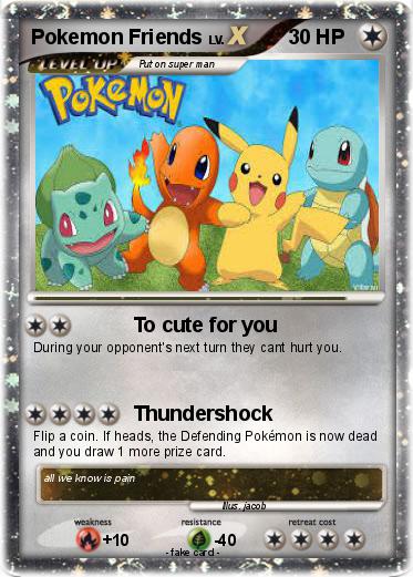 Pokemon Pokemon Friends