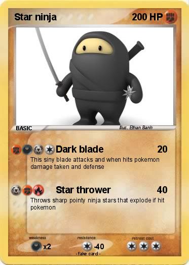 Pokemon Star ninja