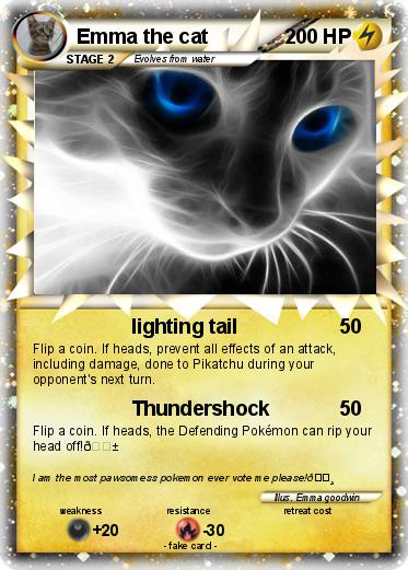 Pokemon Emma the cat