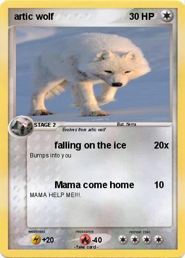 Pokemon artic wolf