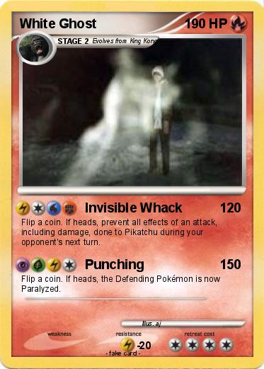 Pokemon White Ghost