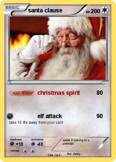 Pokemon santa clause
