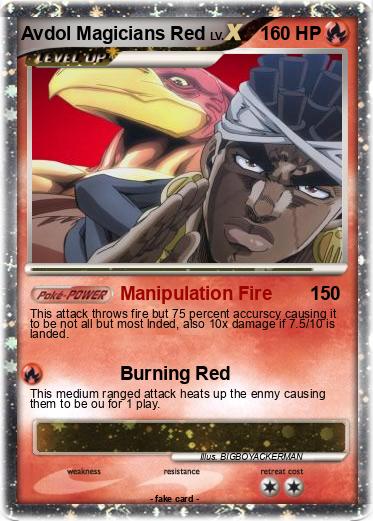 Pokemon Avdol Magicians Red