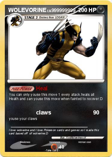 Pokemon WOLEVORINE